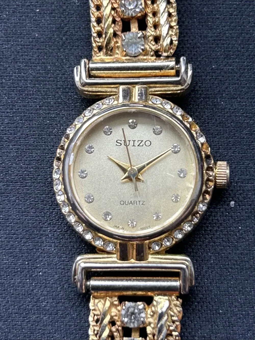 Suizo Gold Tone Women’s Quartz Watch